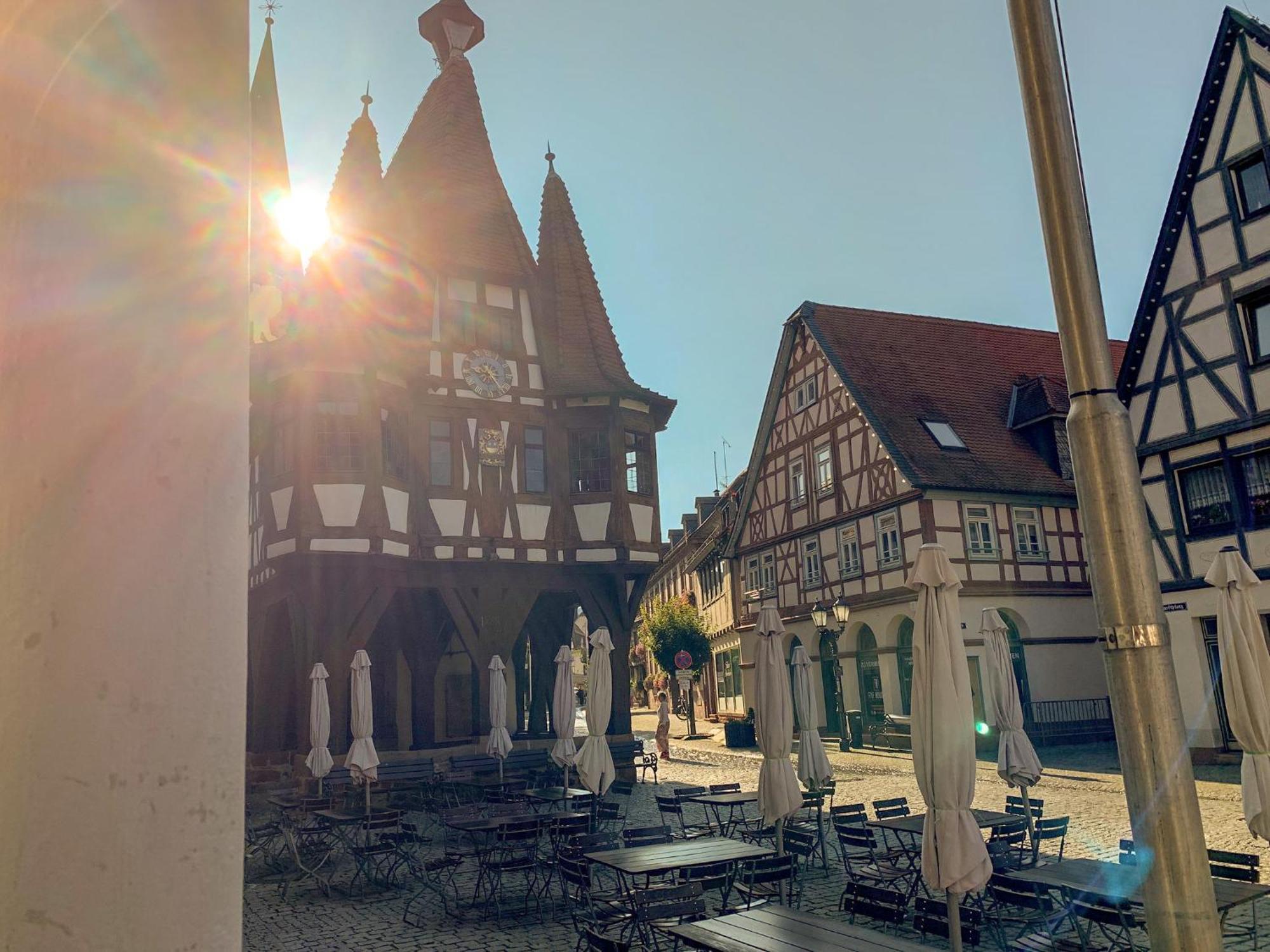 Apartmán Wohnen Am Historischen Rathaus Michelstadt Exteriér fotografie