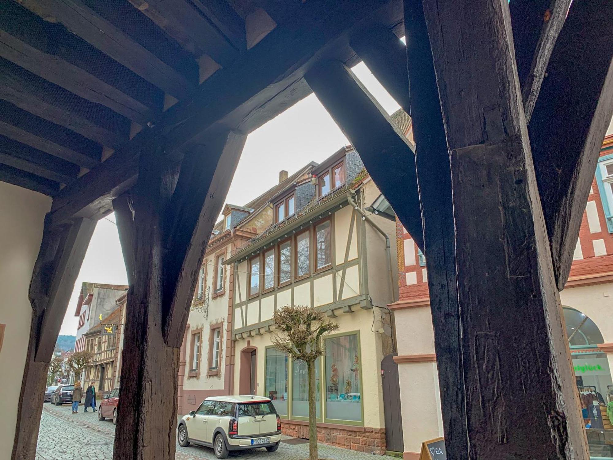 Apartmán Wohnen Am Historischen Rathaus Michelstadt Exteriér fotografie